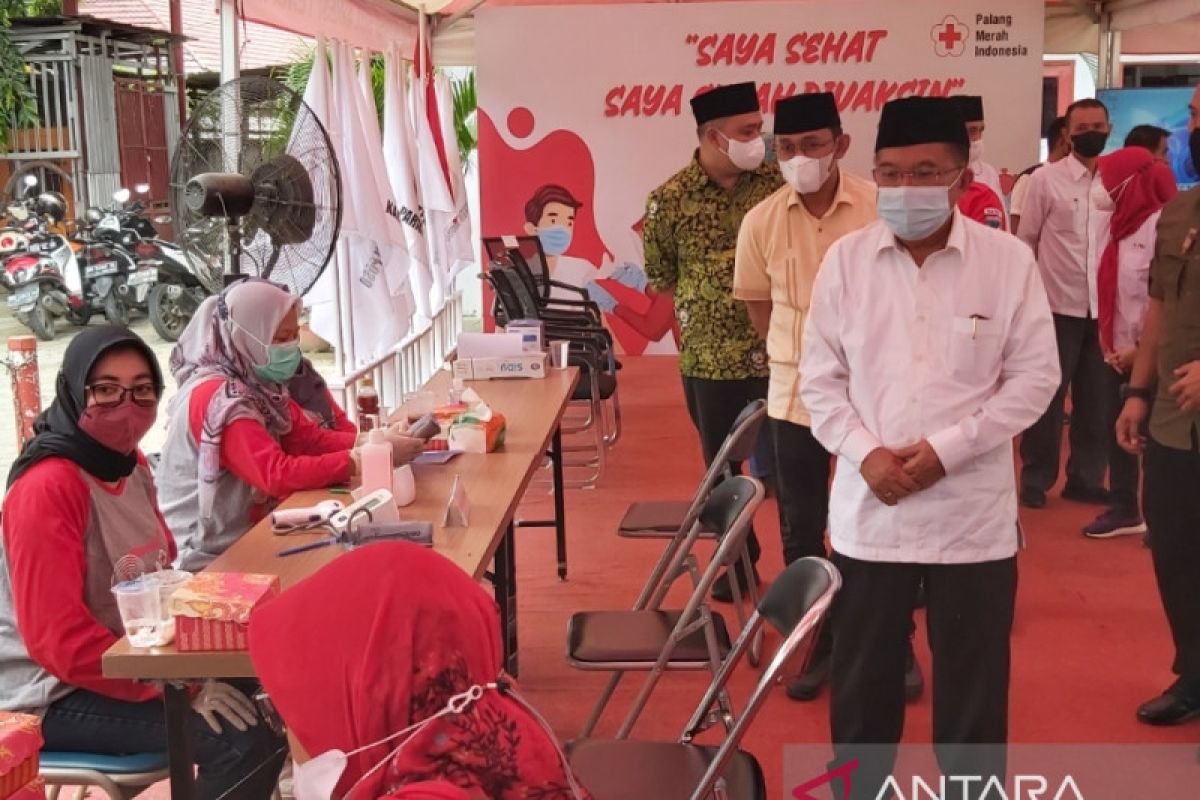 JK: Tugas PMI lakukan 3T dan vaksinasi di masa pandemi COVID-19