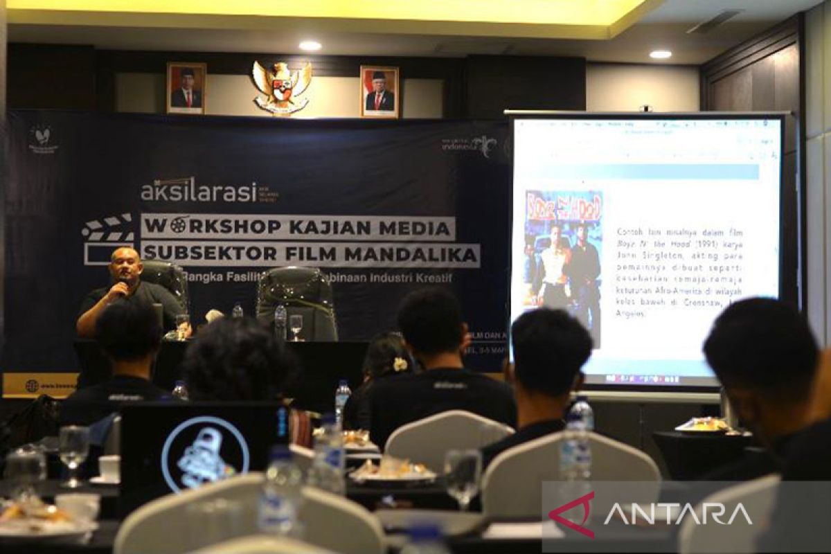 Kemenparekraf adakan workshop kajian media film di Mandalika
