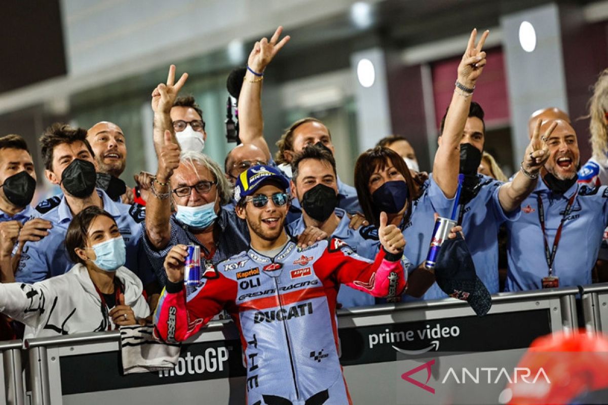 Start kedua, Bastianini bikin bangga sponsor Indonesia