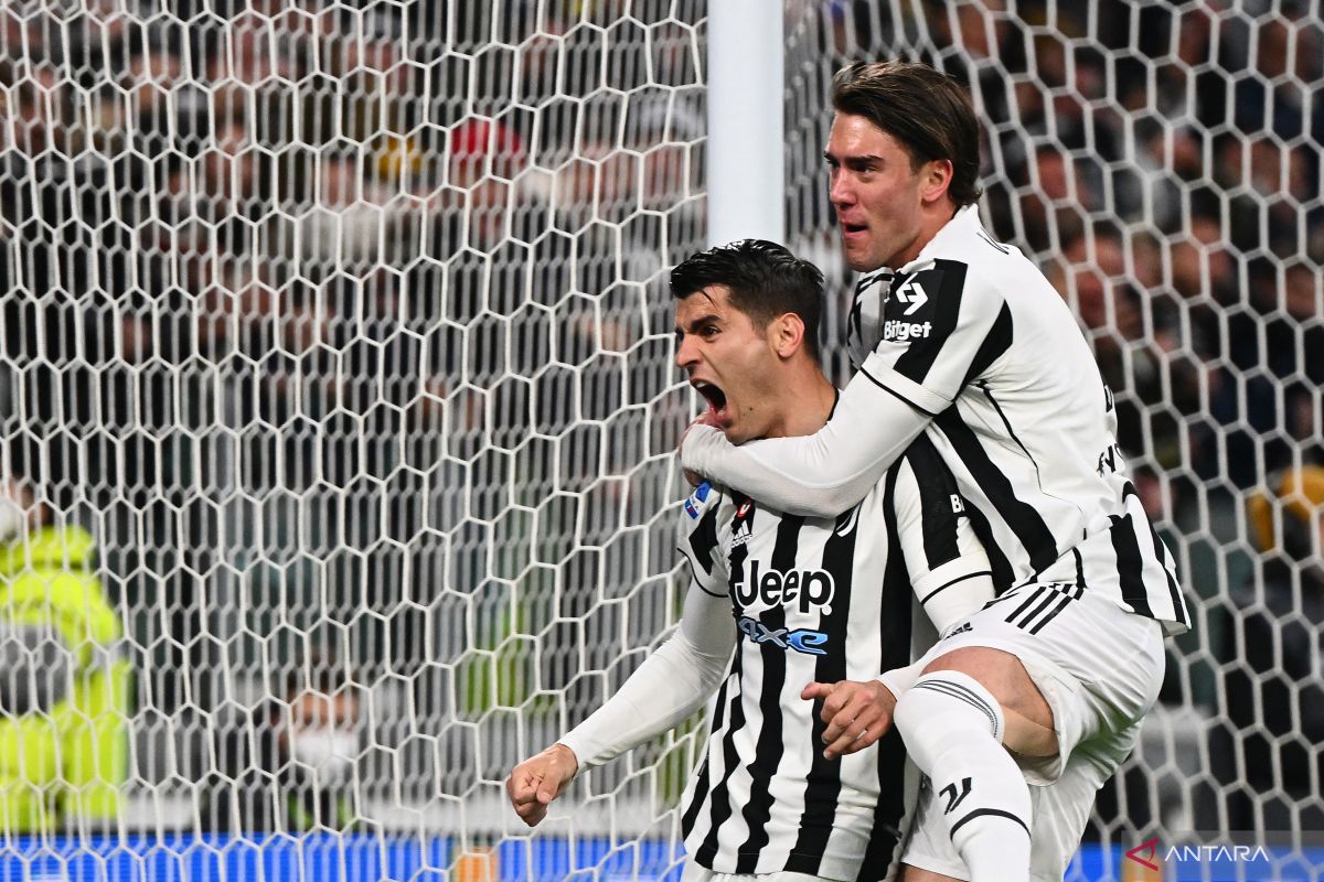 Gol tunggal Morata ke gawang Spezia jaga asa Juventus juarai liga