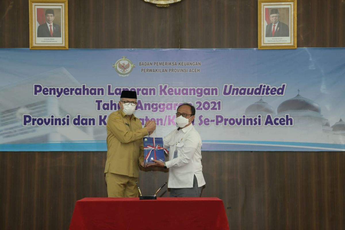 LKPD Aceh sesuai sistem pengendalian internal