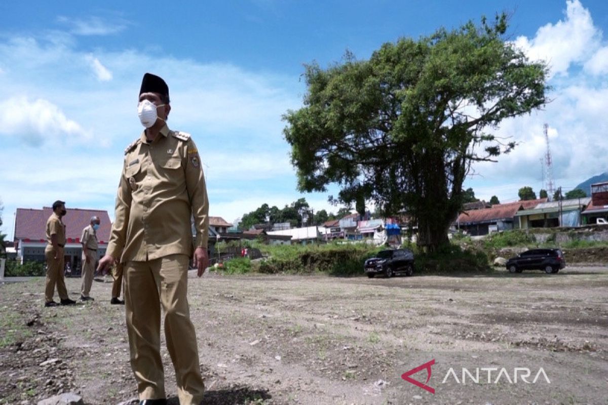 Lahan bekas Pasar Cepogo Boyolali dijadikan ruang publik