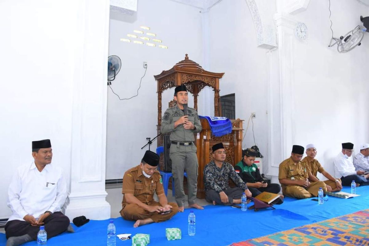 Wabup Labura H Samsul Tanjung : Resmikan masjid Al Ikhlas, ini sejarah buat saya