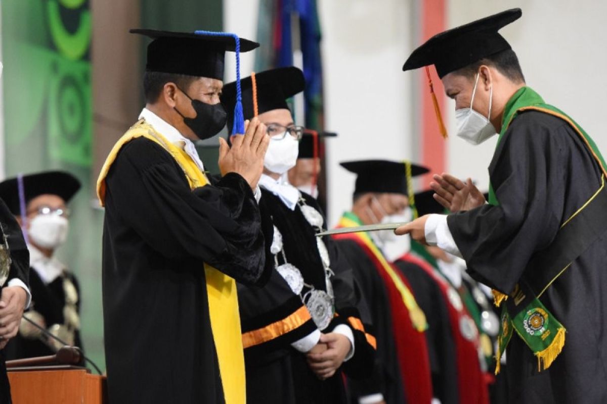 3.335 lulusan Universitas Sumatera Utara diwisuda secara hybrid