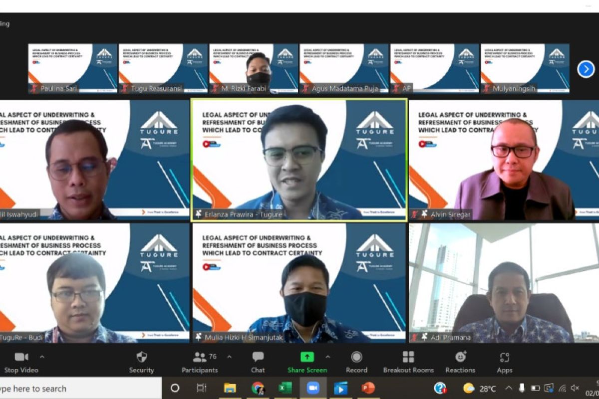 Tugure selenggarakan webinar legal underwriting