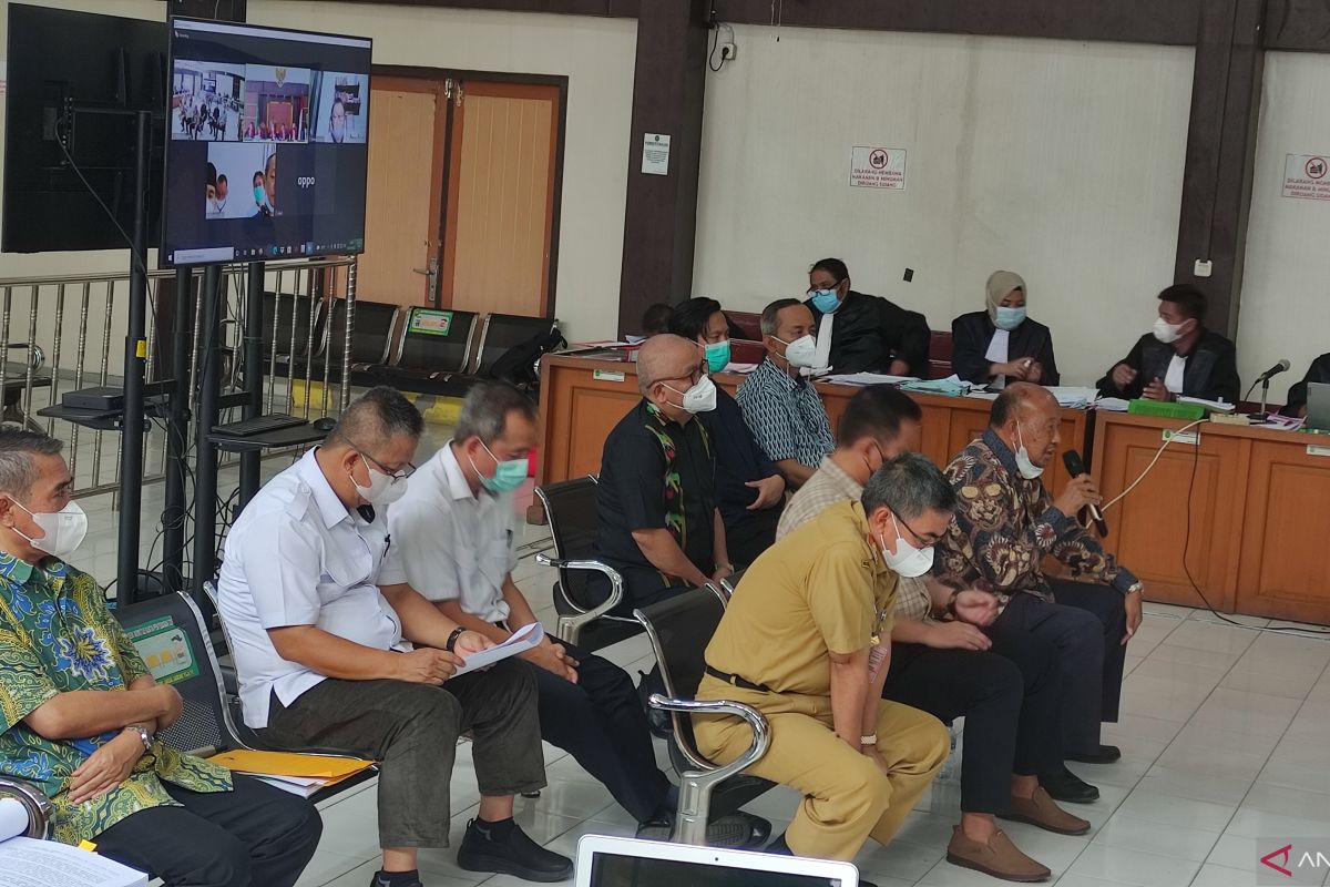 Wakil bupati dan anggota DPRD  Sumsel jadi saksi kasus Masjid Sriwijaya
