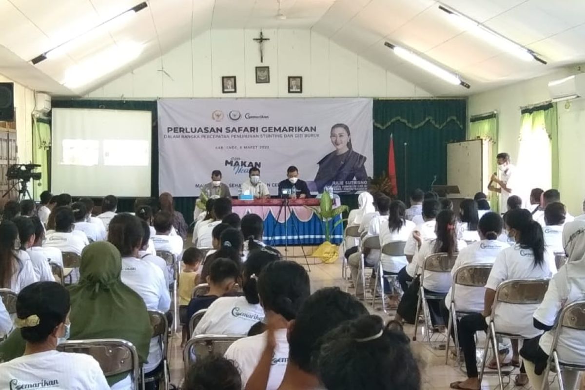 500 paket ikan dibagikan untuk penanganan stunting di Ende