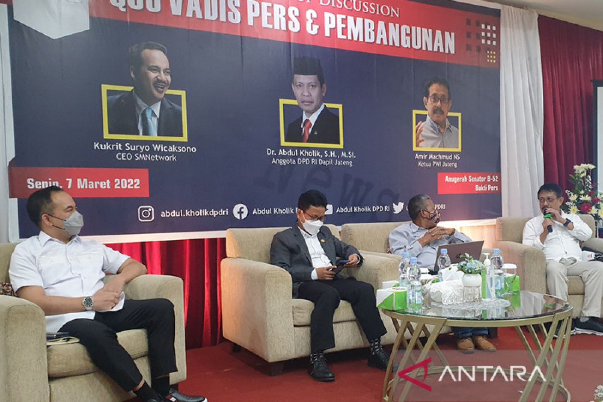 Ketua PWI Jateng: Wartawan harus punya hati