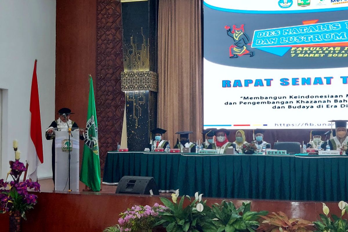 Fakultas Ilmu Budaya Unand luncurkan 40 buku pada Dies Natalis ke-40