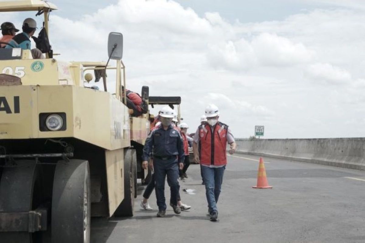 Perbaikan dua ruas Tol Trans Sumatera diharapkan selesai sebelum Idul Fitri