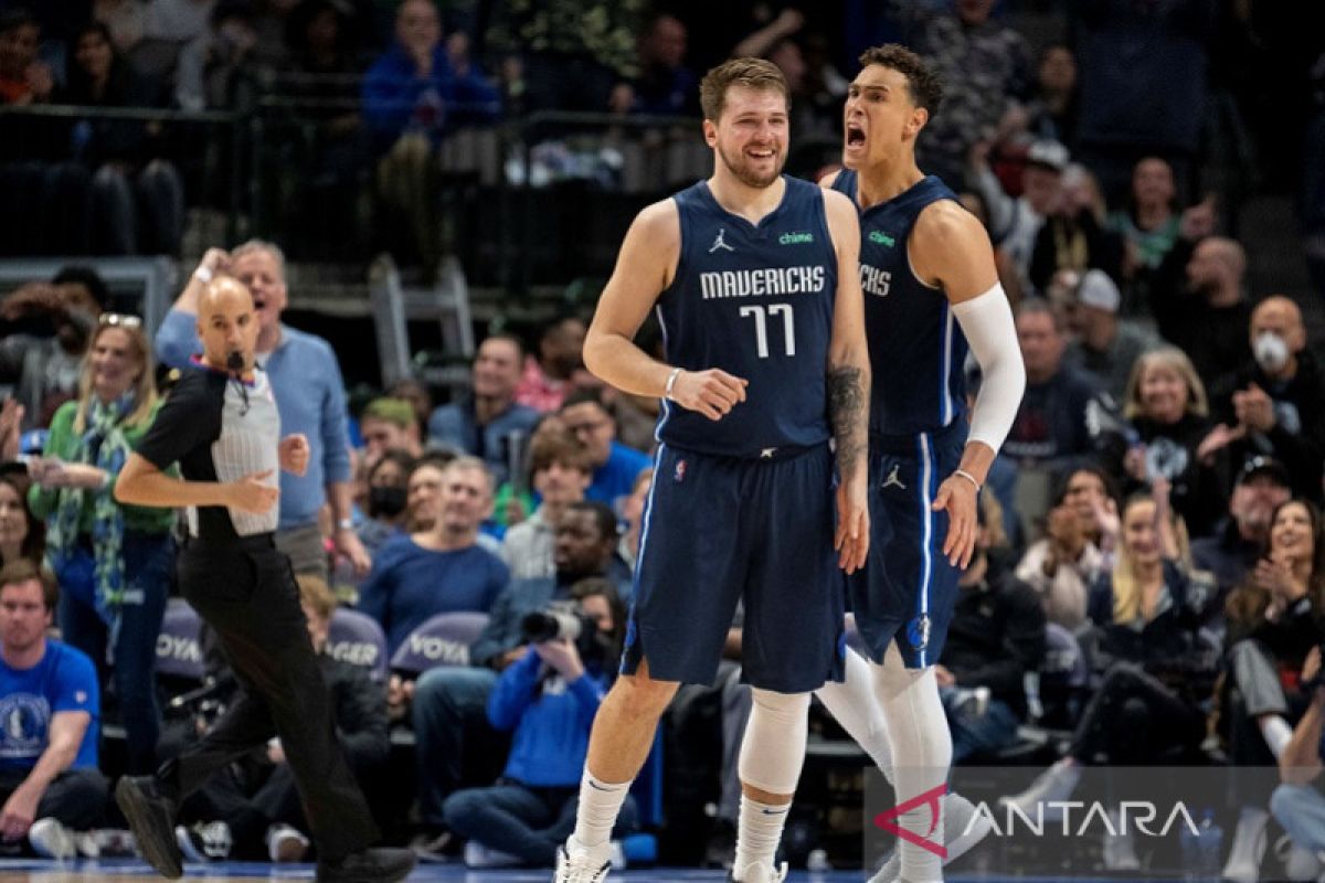 Luka Doncic Dominan Lawan Jazz, Mavericks Menang Lima Gim Beruntun ...