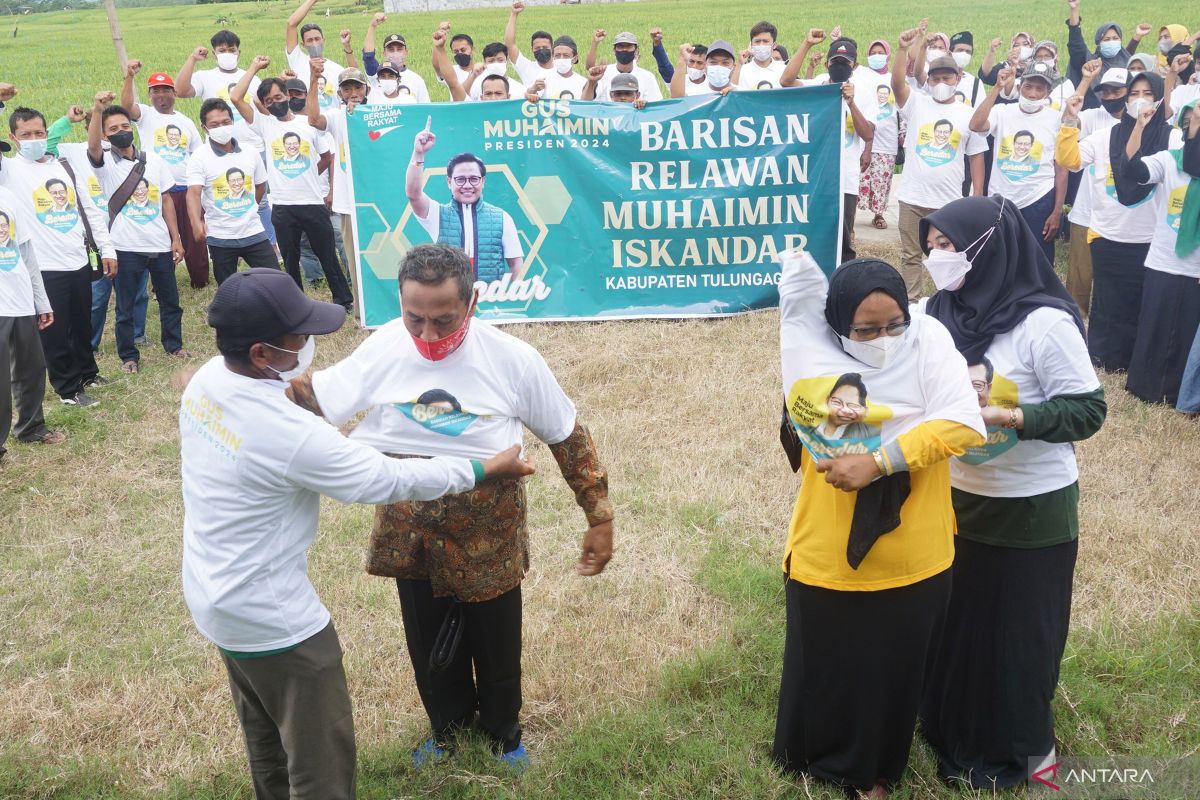 Barisan Relawan Muhaimin Iskandar deklarasikan dukungan menuju Pilpres 2024