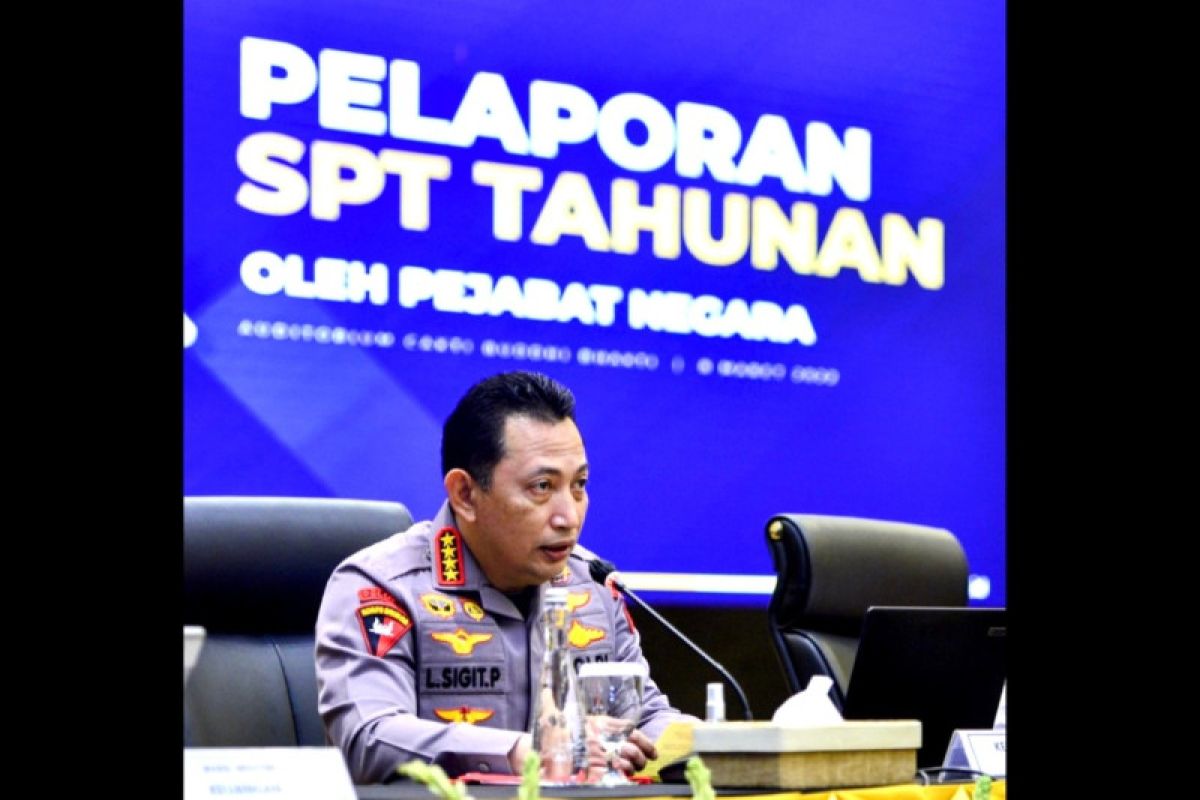 Isi SPT secara online dengan mudah, Kapolri ingatkan pentingnya pajak bagi negara