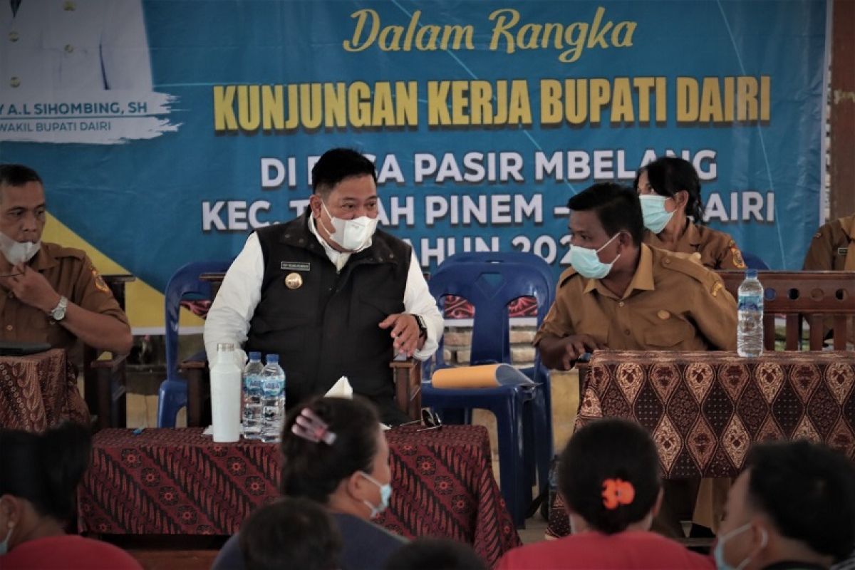 Kunker di Pasir Mbelang, Bupati bawa oleh-oleh pembangunan infrastruktur dan perbaikan sekolah