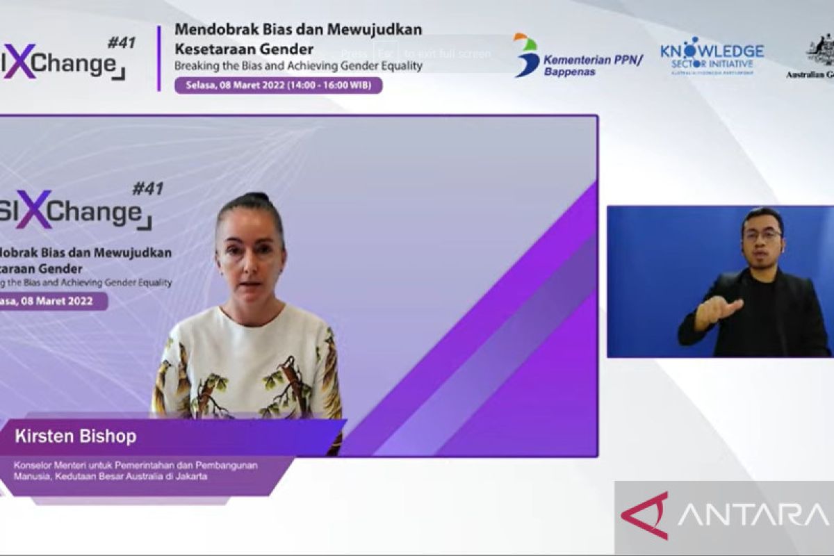 Australia komitmen bantu Indonesia selesaikan ketimpangan gender