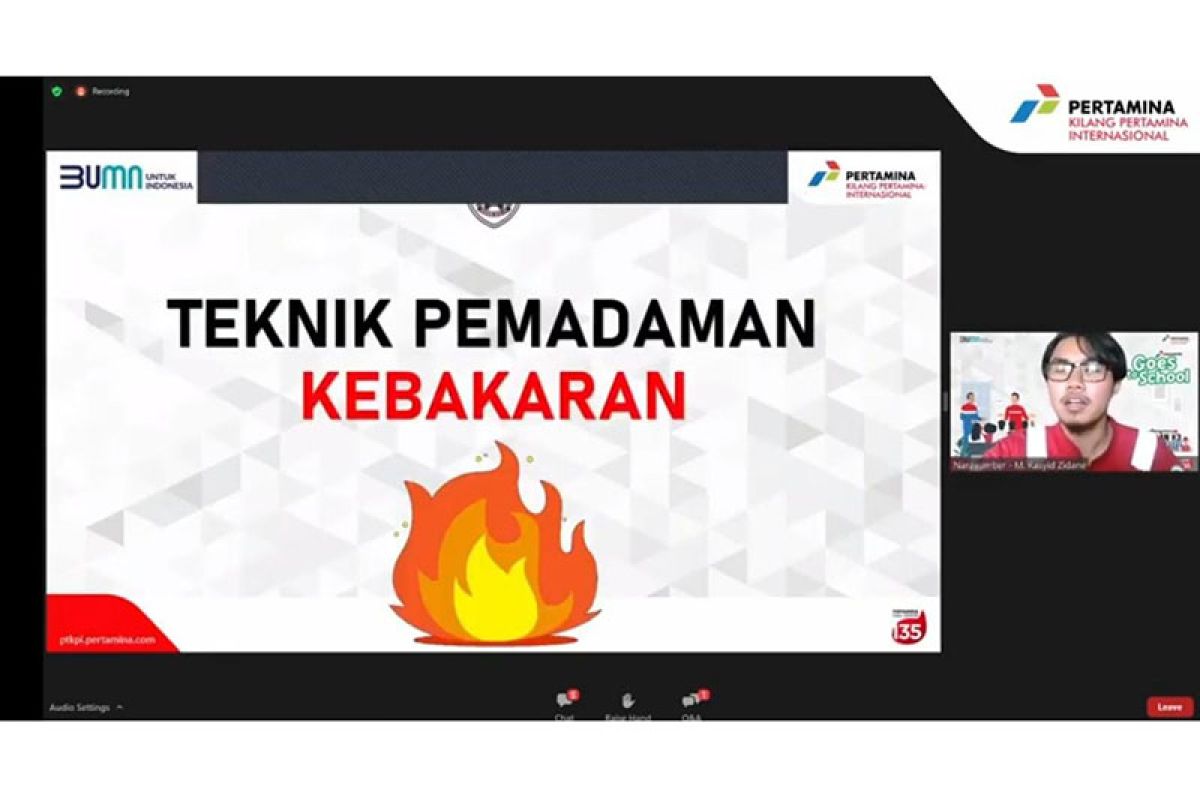 Pertamina Cilacap sosialisasikan penanggulangan kebakaran bagi pelajar-mahasiswa