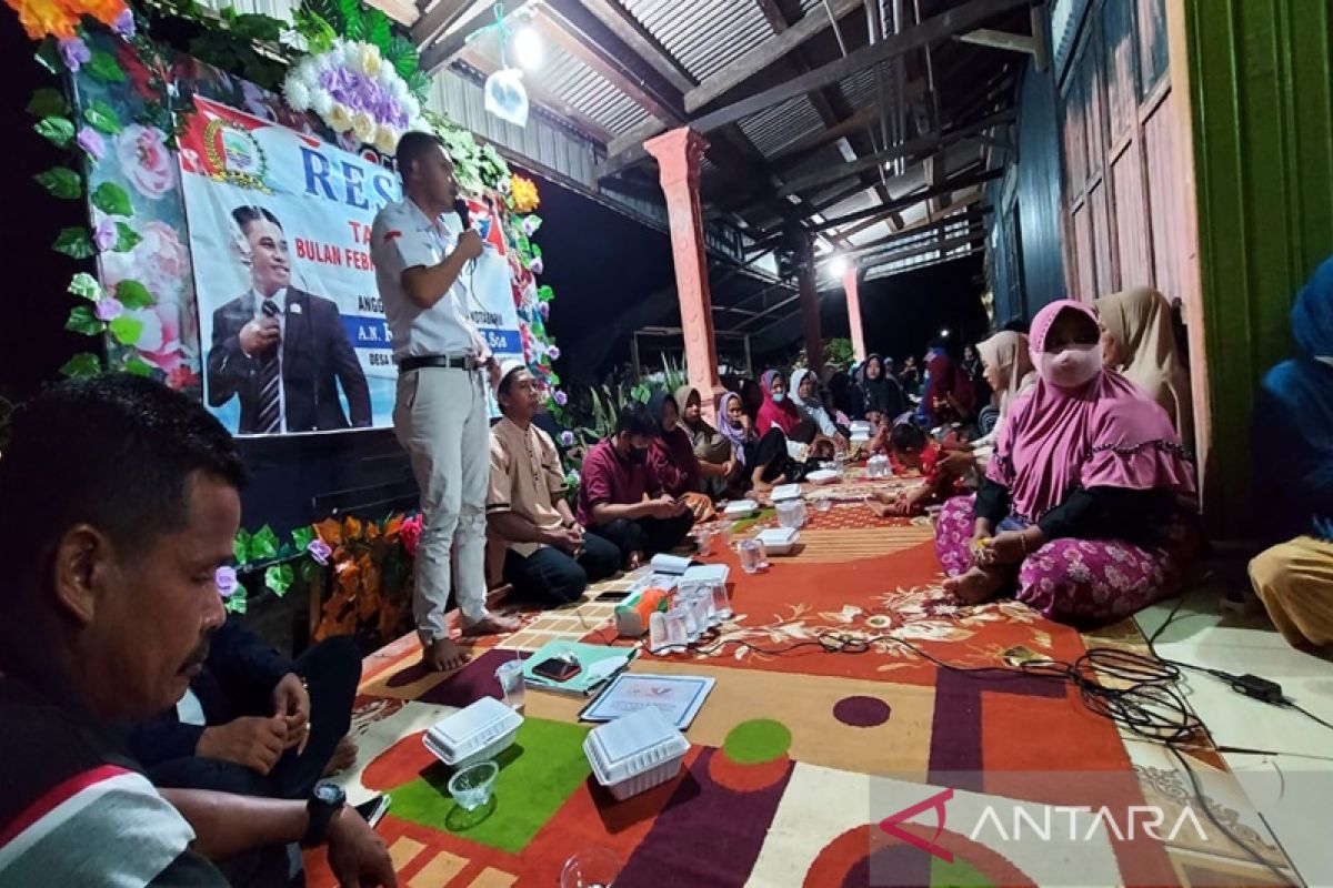 DPRD Kotabaru serap aspirasi masyarakat Mayangsari Pamukan Barat