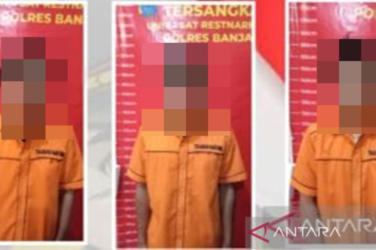 Satresnarkoba Polres Banjar tangkap tiga pria pengedar sabu