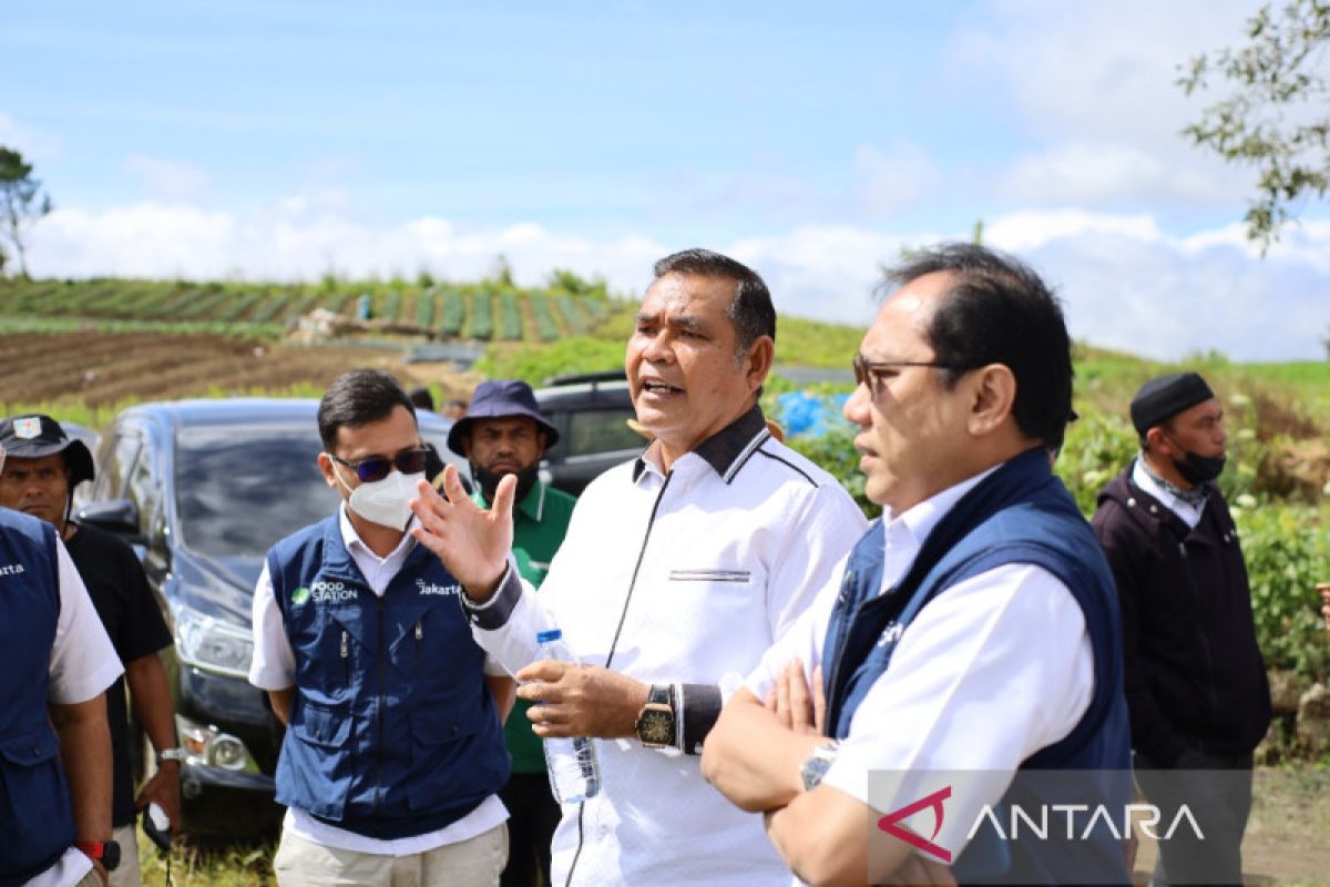 Bupati kenalkan potensi pertanian Kabupaten Solok ke PT Food Station Jakarta