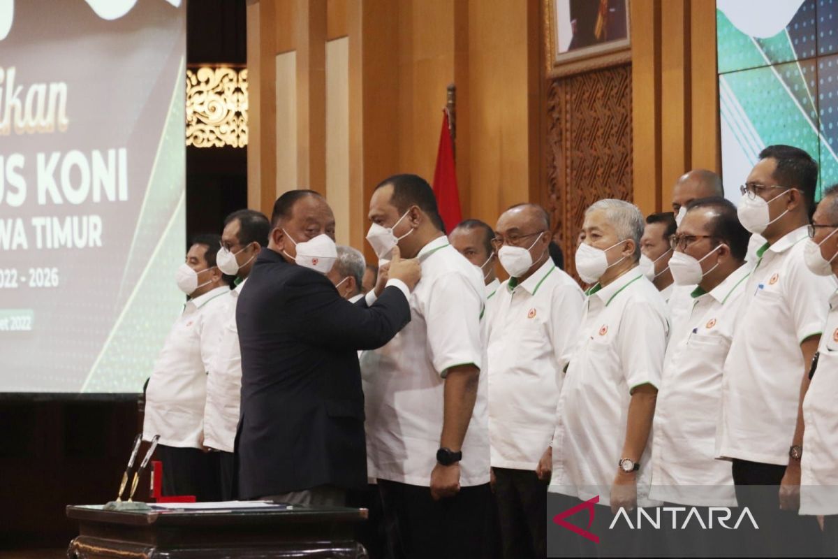 Dipuji Marciano, KONI Jatim bertekad tak berhenti sumbang atlet nasional