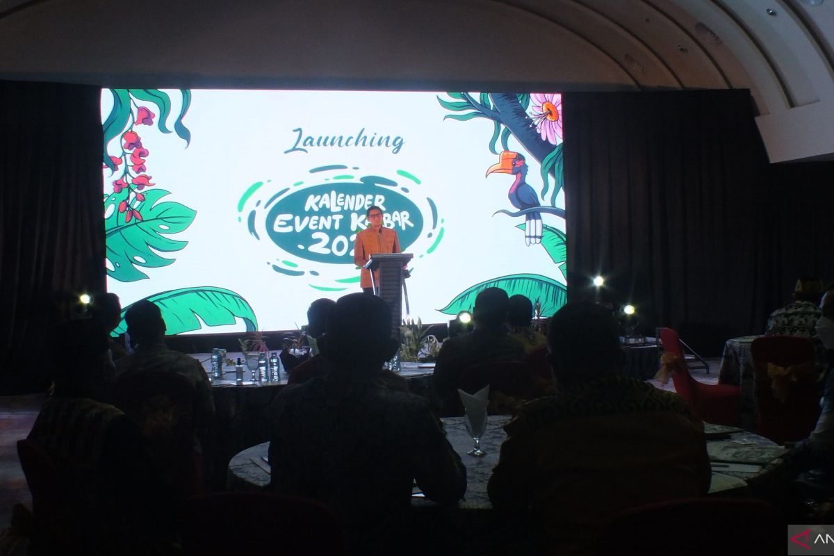 Menparekraf meresmikan peluncuran kalender event wisata Kalbar