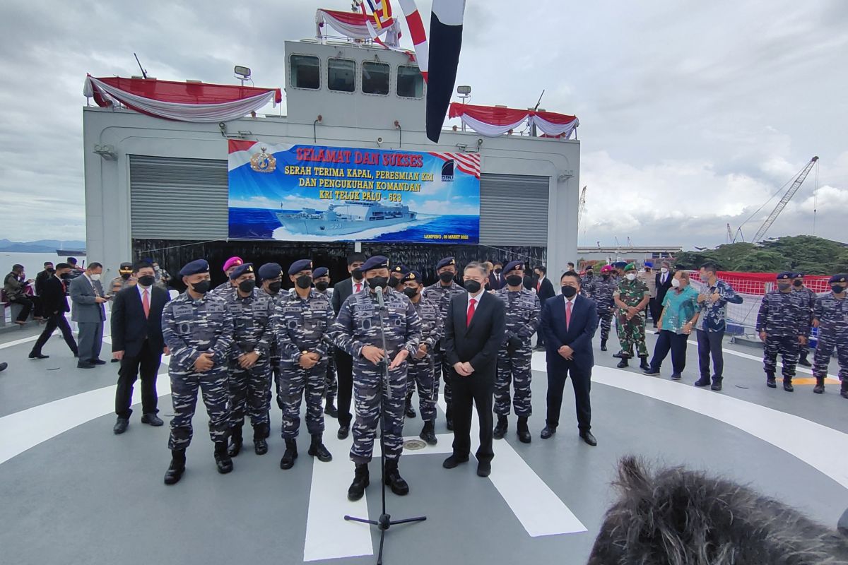 Kasal: KRI Teluk Palu-523 bisa tambah kekuatan TNI AL
