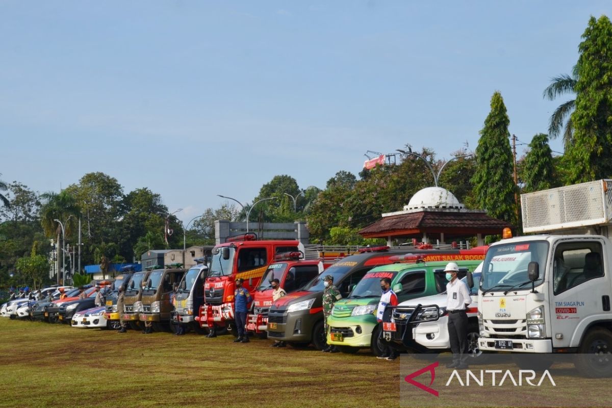 Personel gabungan amankan persemaian Rumpin jelang kedatangan Jokowi