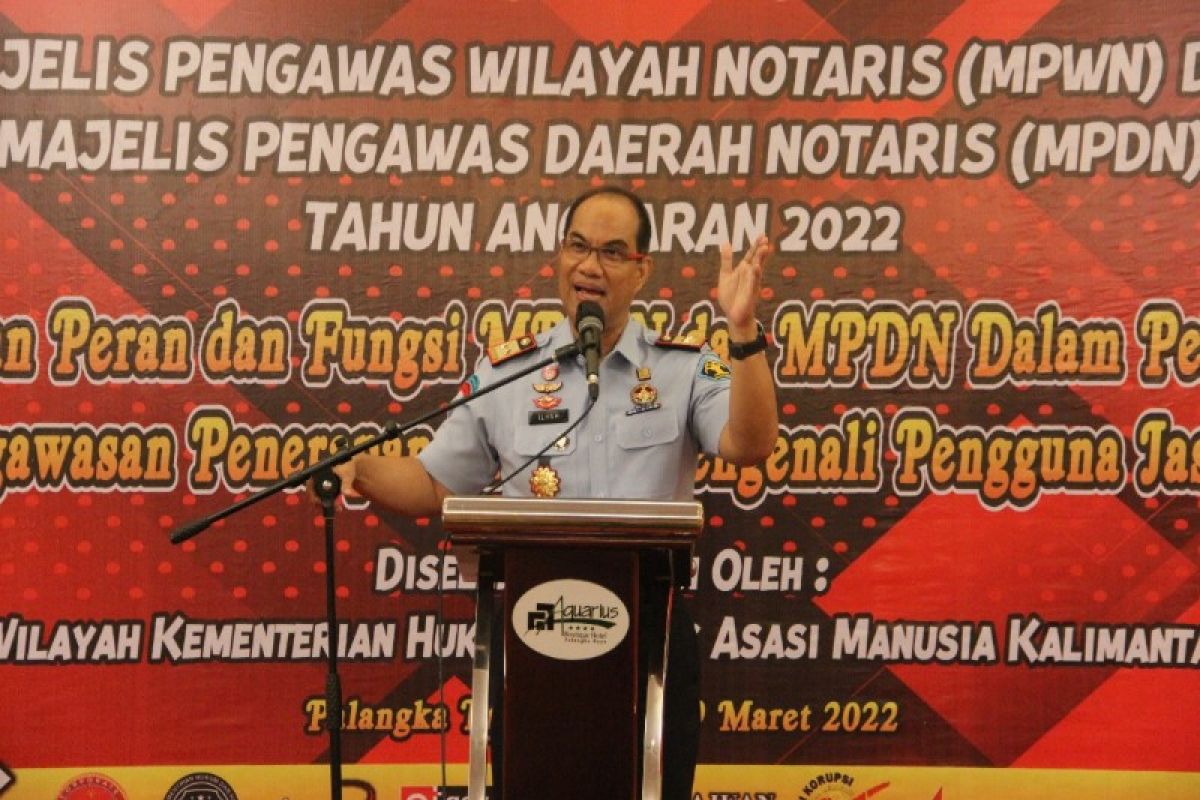 Kemenkumham minta notaris laporkan transaksi keuangan mencurigakan