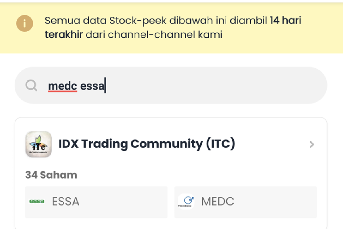 Cuanz rilis Stock-peek, fitur rekomendasi saham