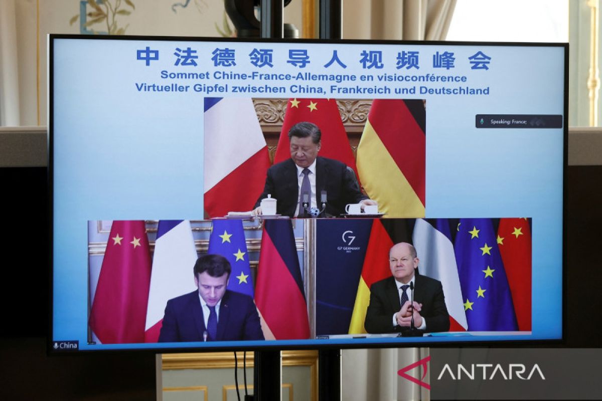China, Prancis, Jerman dorong dialog Eropa-Rusia soal krisis Ukraina