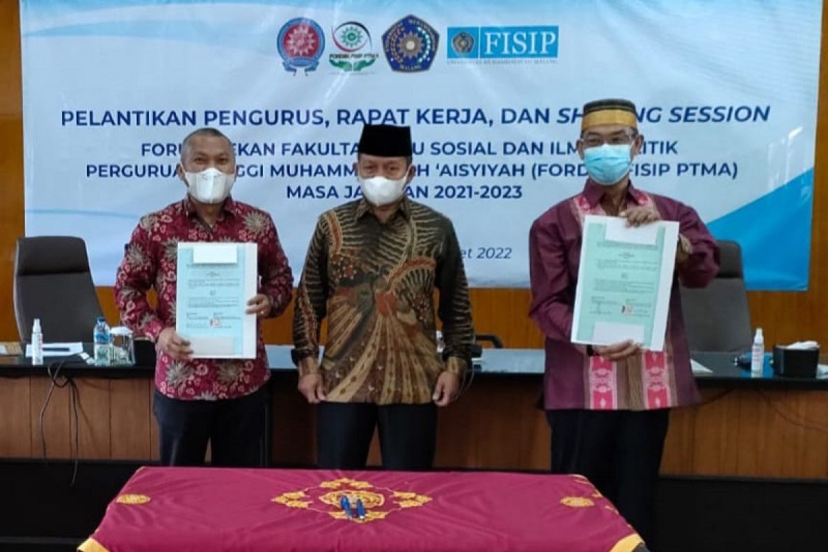 FISIP UMSU teken MoA dengan 10 FISIP PTMA se-Indonesia