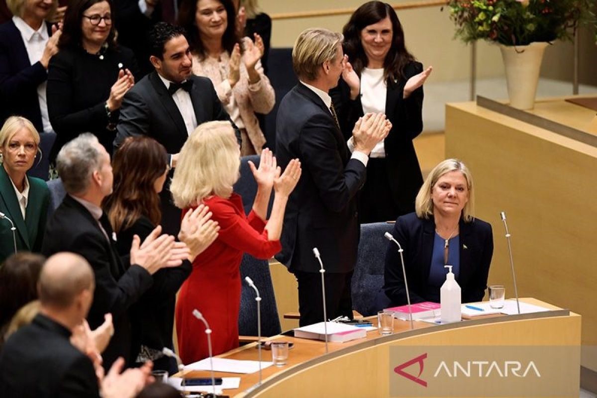 PM Swedia Magdalena Andersson tolak desakan oposisi untuk jadi anggota NATO