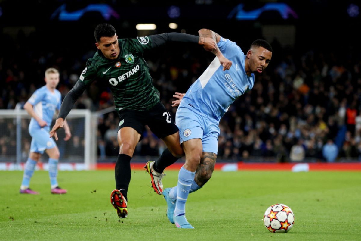 Liga Champions - City ke perempat final meski imbang 0-0 lawan Sporting di leg kedua