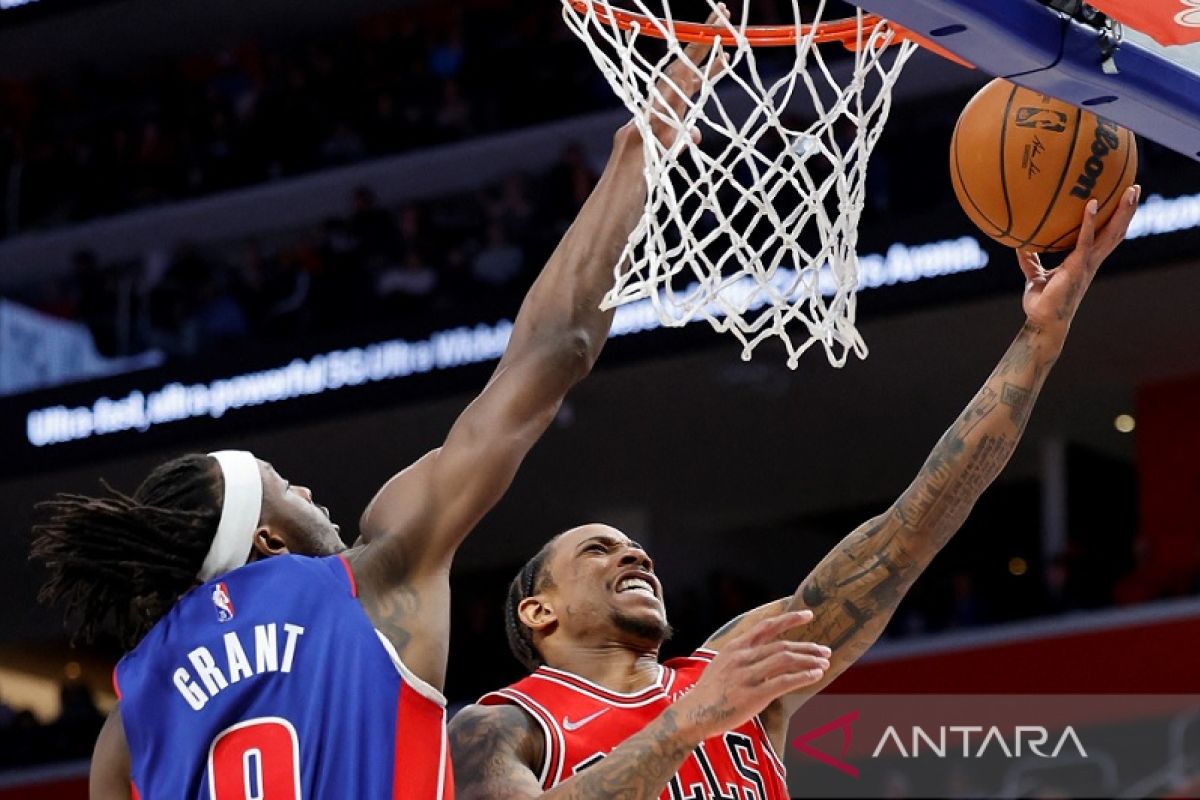 Bulls seruduk Pistons demi kembali ke  jalur kemenangan