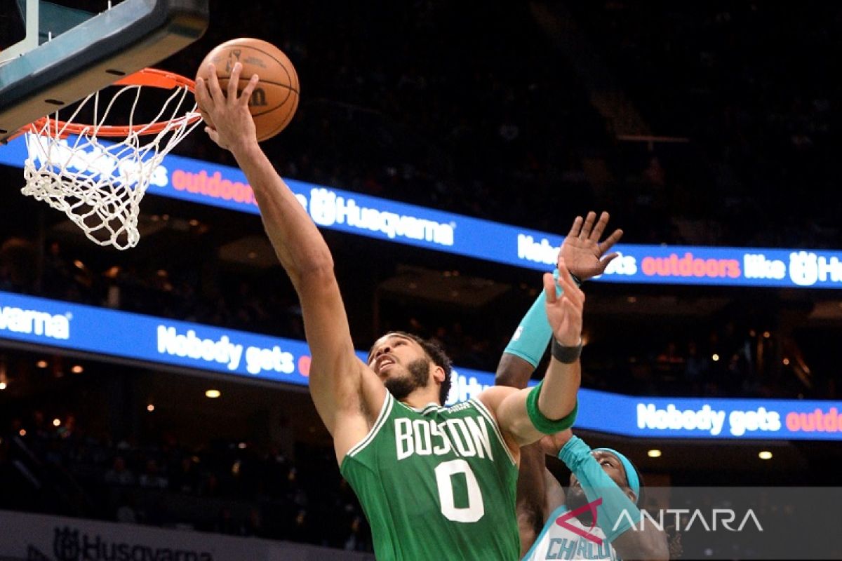 Jayson Tatum borong 44 poin, Celtics dulang empat kemenangan beruntun
