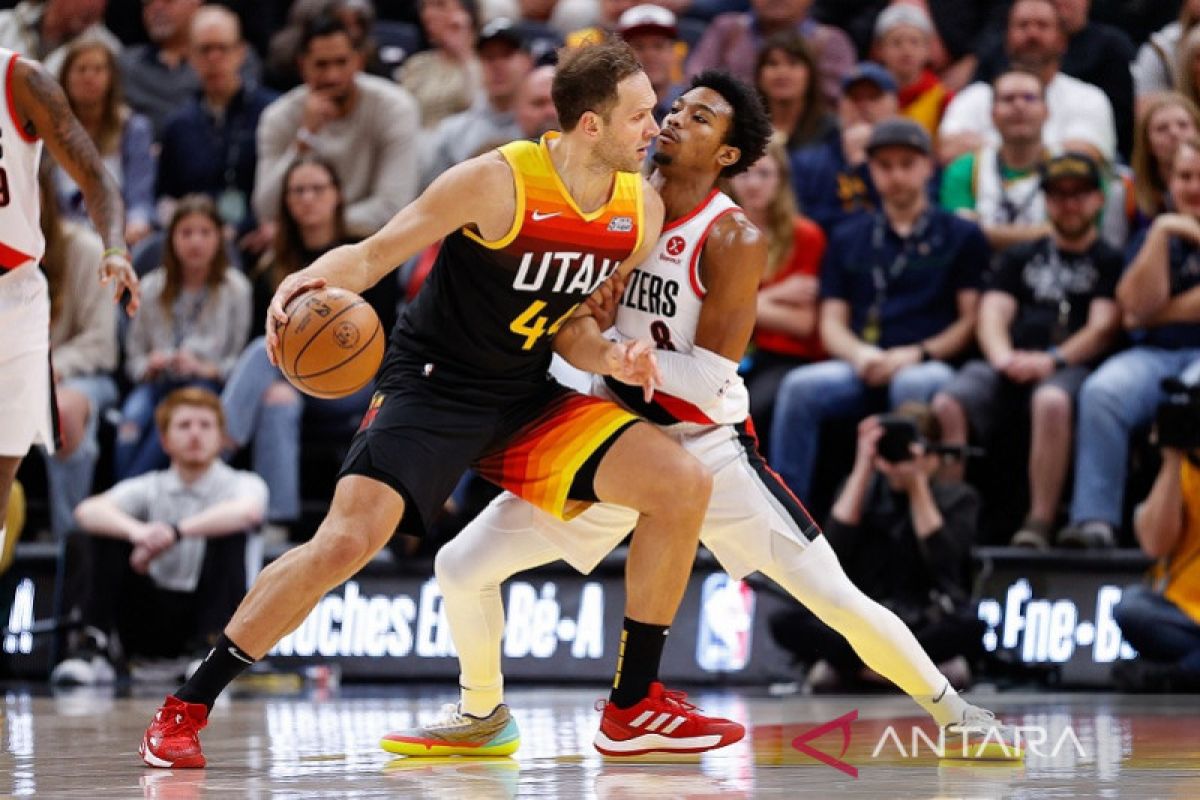 Jazz gulung habis Trail Blazers 123-85