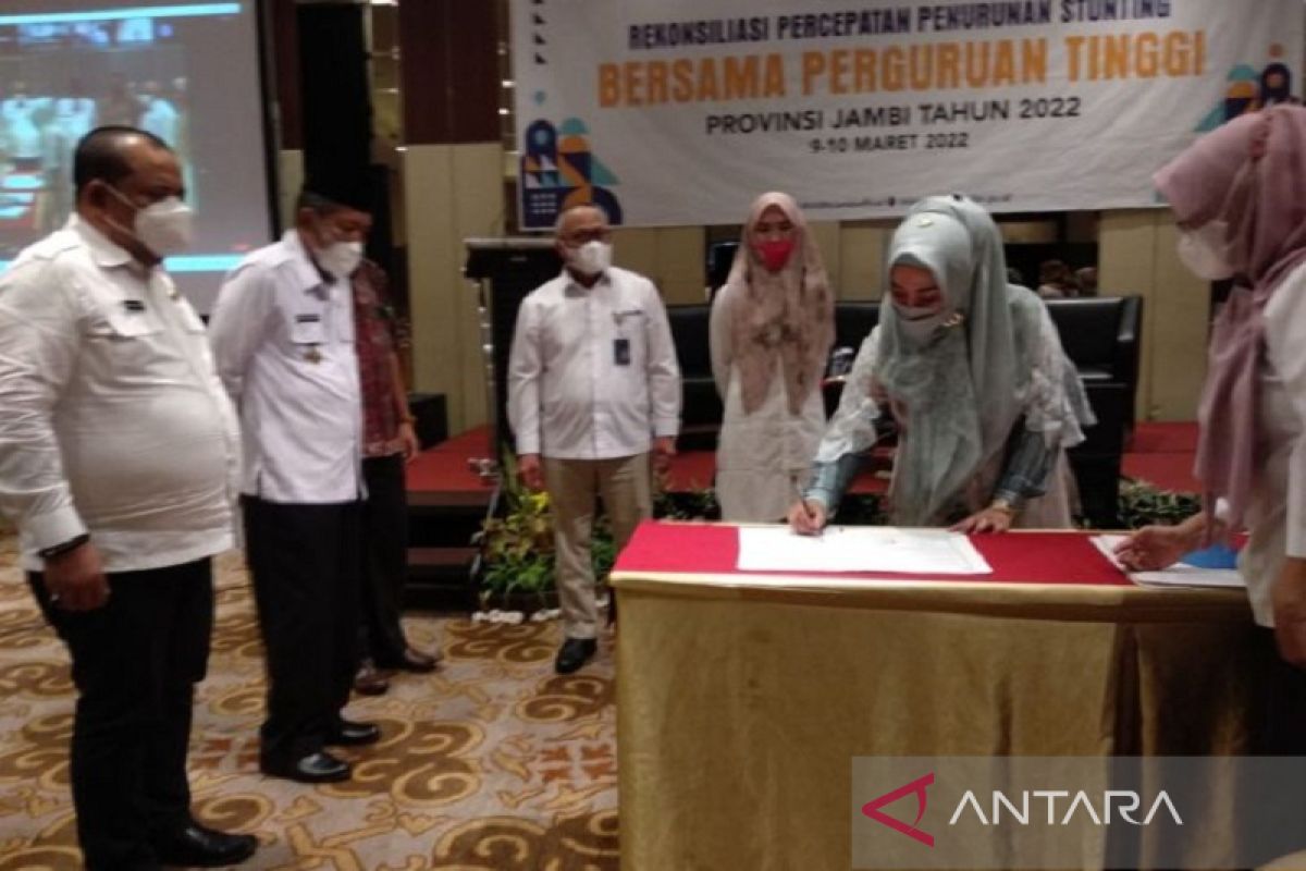 Jambi BKKBN, 8 universities join hands to reduce stunting