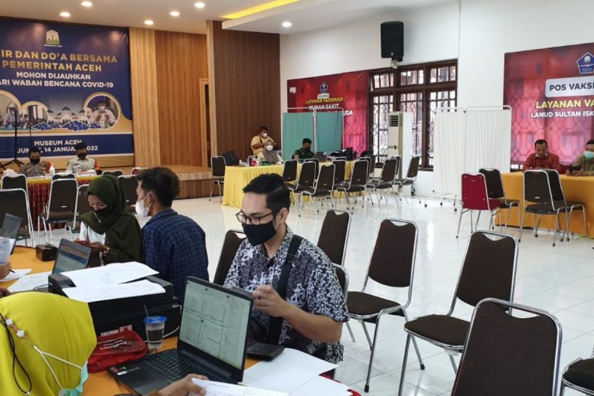 Pemerintah Aceh terus pacu vaksinasi COVID-19