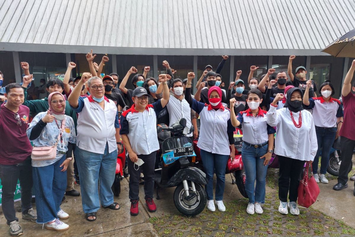 Kicau Mania dan Pecinta Vespa deklarasikan dukungan bagi Muhaimin