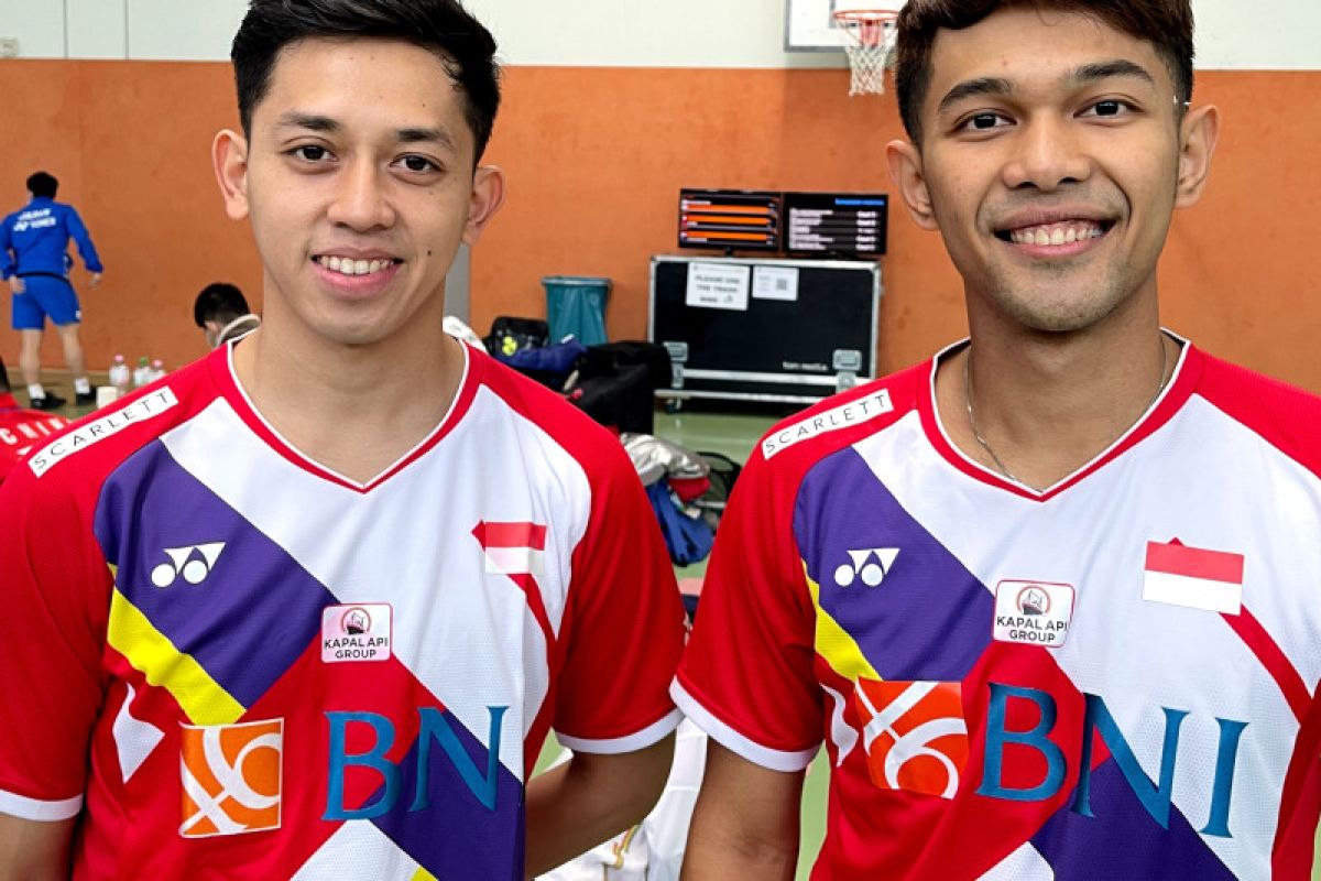 Ganda putra Indonesia lawan Malaysia di semifinal Swiss Open