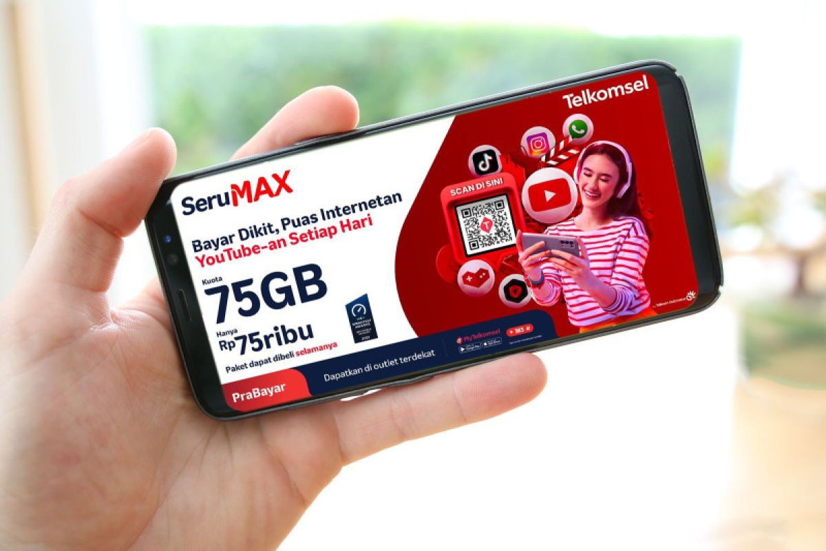 Telkomsel Hadirkan Kartu Perdana dan Paket Internet SeruMAX