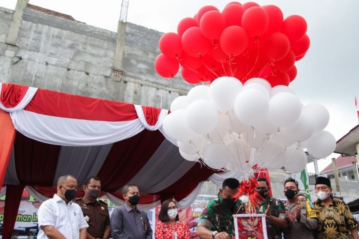 Kelurahan Timbang Galung proyek percontohan Kampung Pancasila di Pematangsiantar