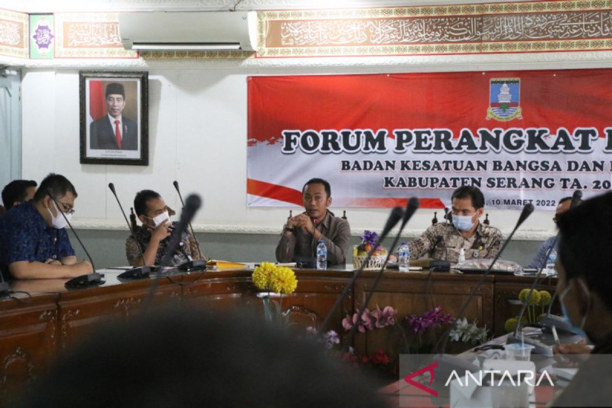 Kesbangpol Kabupaten Serang Deteksi Dini Kerawanan Jelang Pemilu