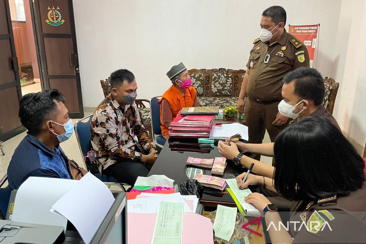 Tersangka kasus BUMDes fiktif kembalikan kerugian negara Rp47 juta