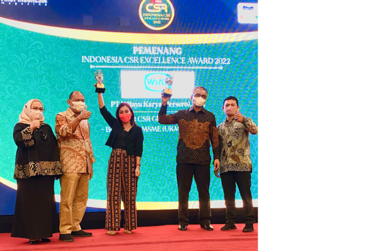 WIKA raih tiga penghargaan Indonesia CSR Excellence Award (ICEA) 2022