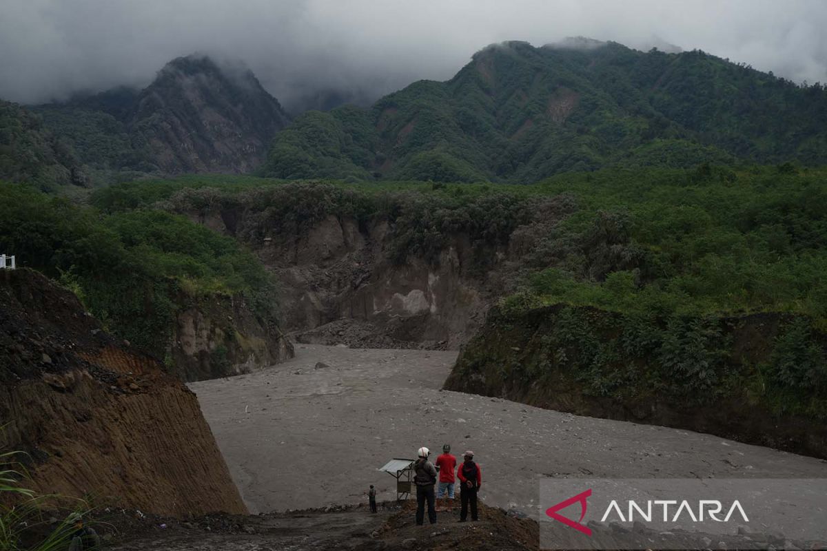 Delapan Dukuh di Tlogolele Boyolali hujan abu dampak erupsi Gunung Merapi