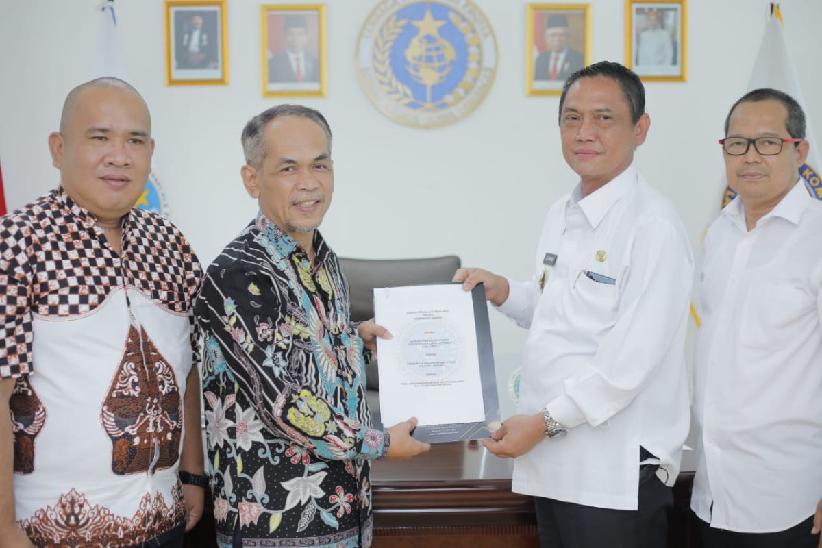 Wakil Bupati Waykanan tandatangani naskah perjanjian hibah dengan LPP-FBDH