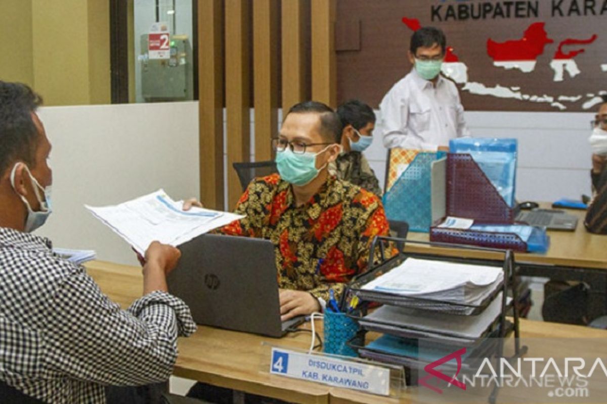 Pemkab Karawang klaim masyarakat puas dengan pelayanan publik DPMPTSP