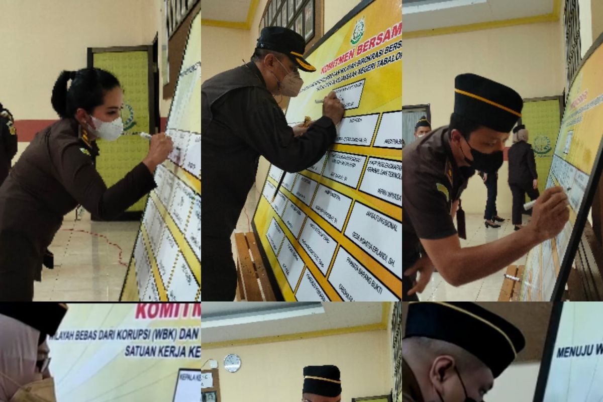 Kejaksaan Negeri Tabalong komitmen ciptakan Wilayah Bebas dari Korupsi