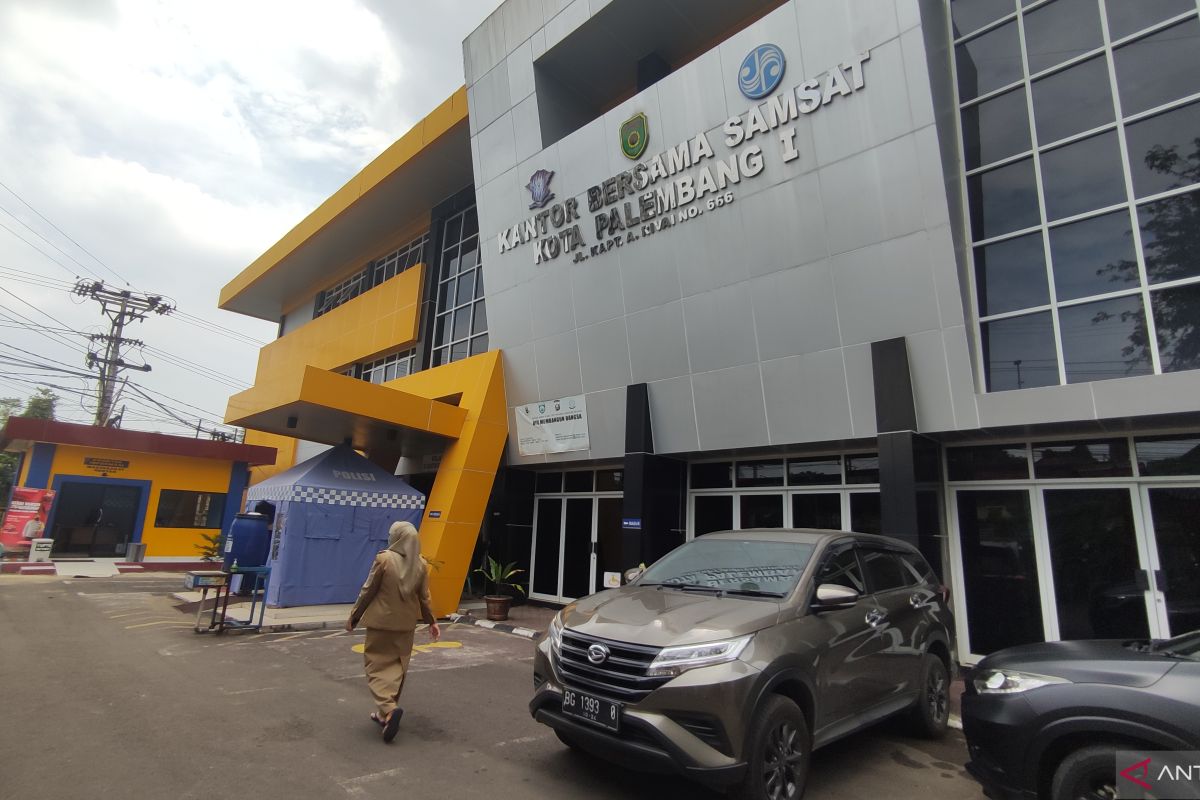 Samsat Palembang I catat realisasi  pungutan PKB senilai Rp26,8 miliar